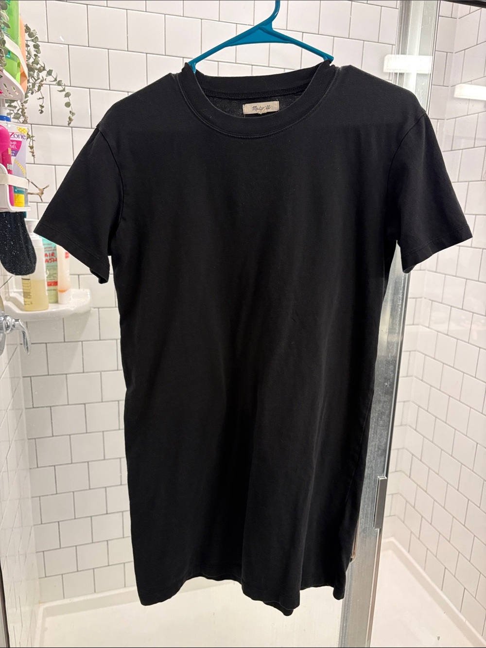 Madewell Black T-shirt Dress